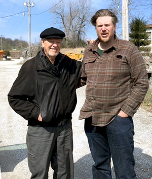 photo of Hayden White and Andrew Baird